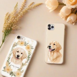 Minimal Line Pet Memorial Phone Case